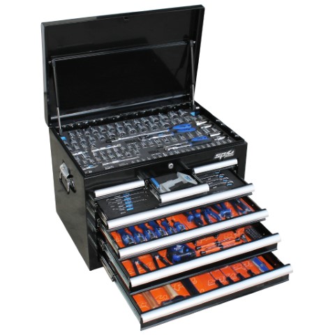 SP TOOLS 254PCE MET/SAE CUSTOM SERIES TOOL KIT SP50123 